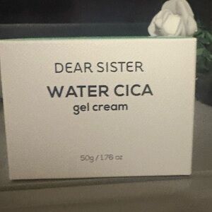 Water Cica Gel Cream Korean Skincare